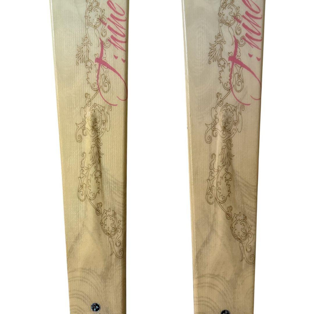 【K2】T:NINE スキー板　ビンディング付き　153cm