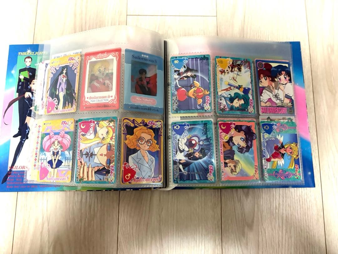 セーラームーン　カード　ファイル入り
