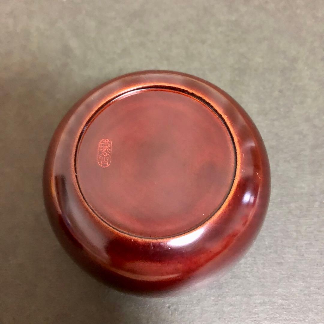 和田瑾斎 蜻蛉蒔絵平棗 共箱 茶道具 勝ち虫 豊穣の象徴