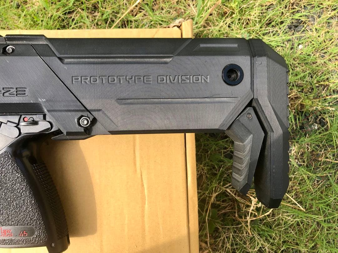 東京マルイ　固定ガスガン　ソーコムmk23 SRU外装コンバージョンキット組込