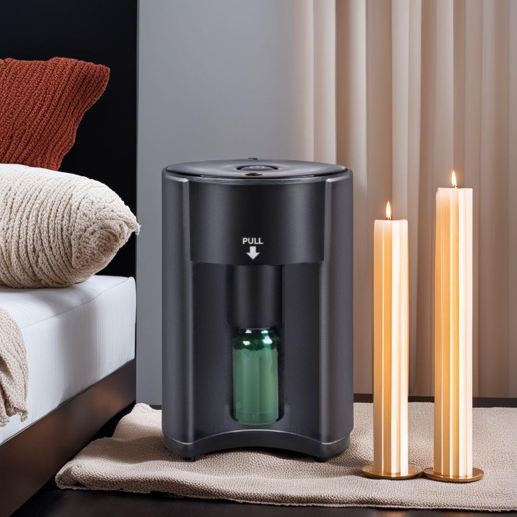 アロマディフューザー 稼動音低減デザイン ネブライザー式