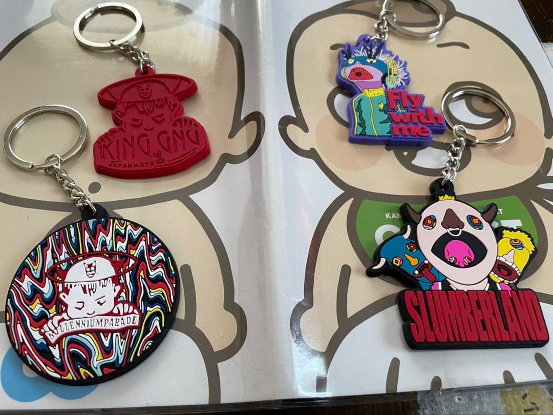 King Gnuヌーミレパーク(仮)ガチャキーホルダー スランバーランド ミレパ