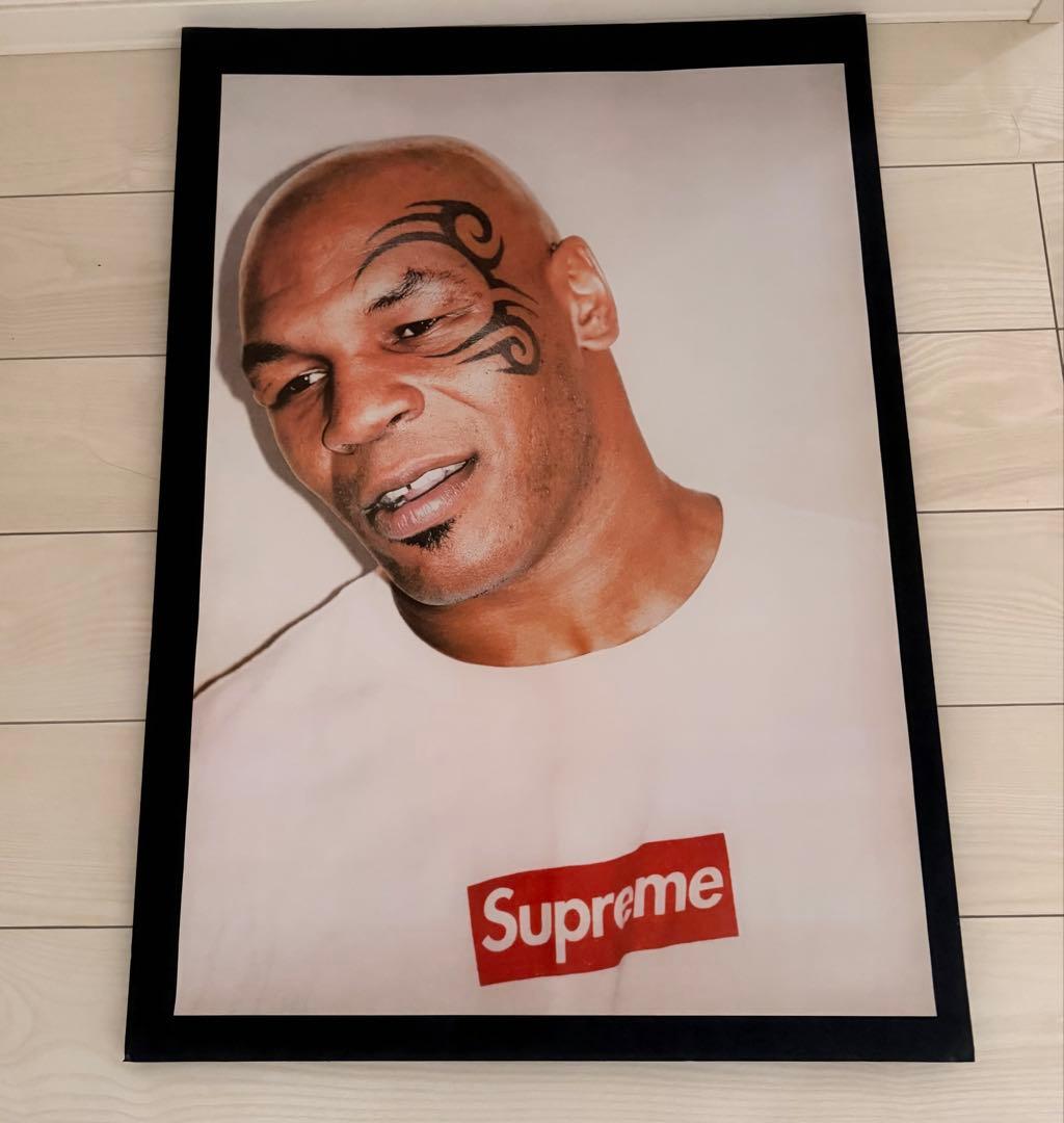 ⭐️正規品AW07 Supreme × Mike Tyson ポスター中古 美品♪