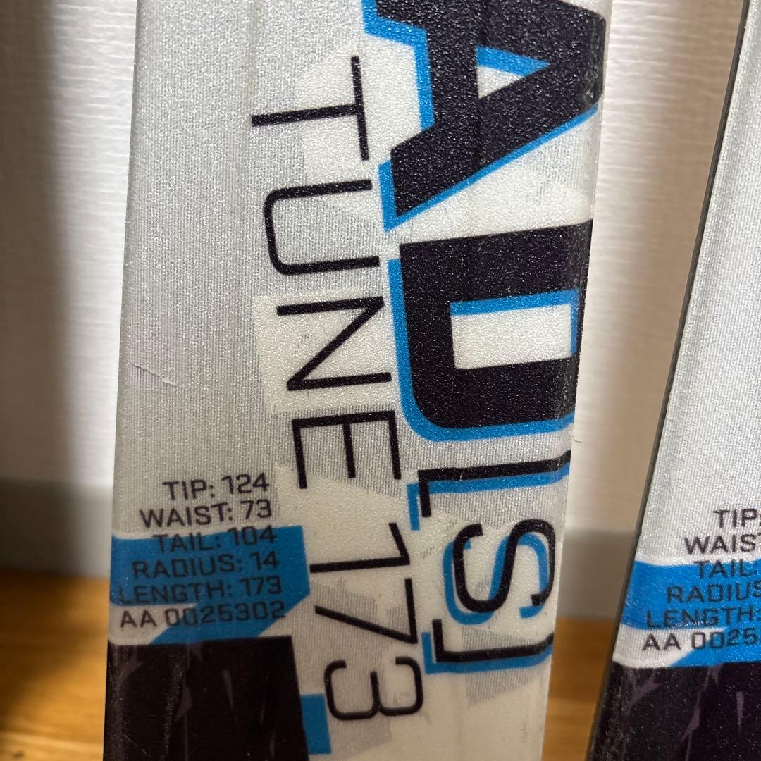 ATOMIC 173cm スキー板 工具不要　LEKI 120cmストック