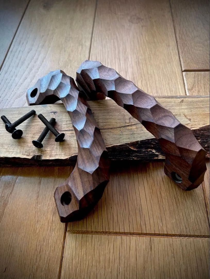 アシストグリップ　39本目！！名栗加工　超絶極上激渋品　ハイエース専用