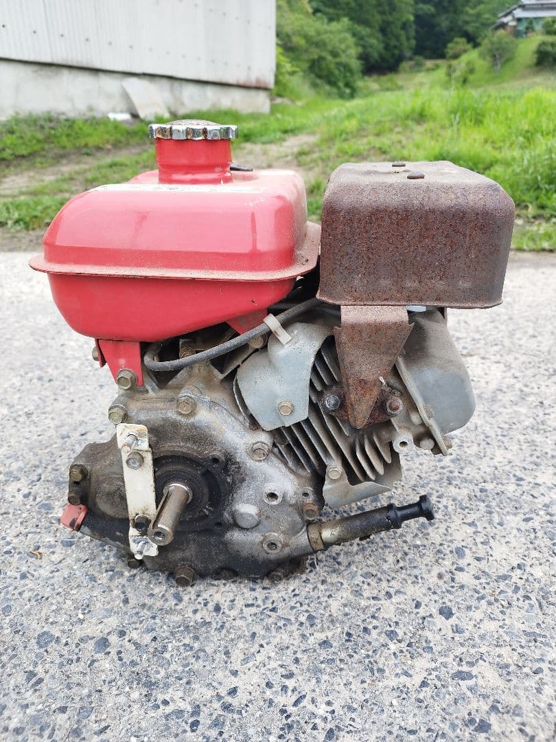 GR170エンジン本体 赤色 サビあり
