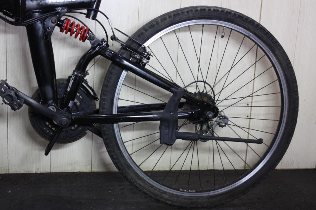 FUNRIDE 折りたたみ自転車 26インチ ブラック
