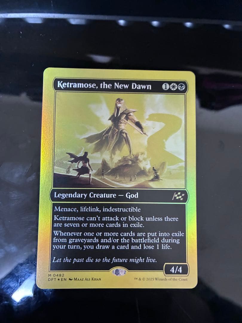 新たな夜明け、ケトラモーズ 英語版 ファーストプレイス　Foil mtg