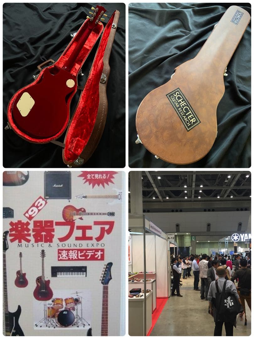 レスポール タイガーフレイムシェクター1993年ホンジュラスローズウッド新品同様