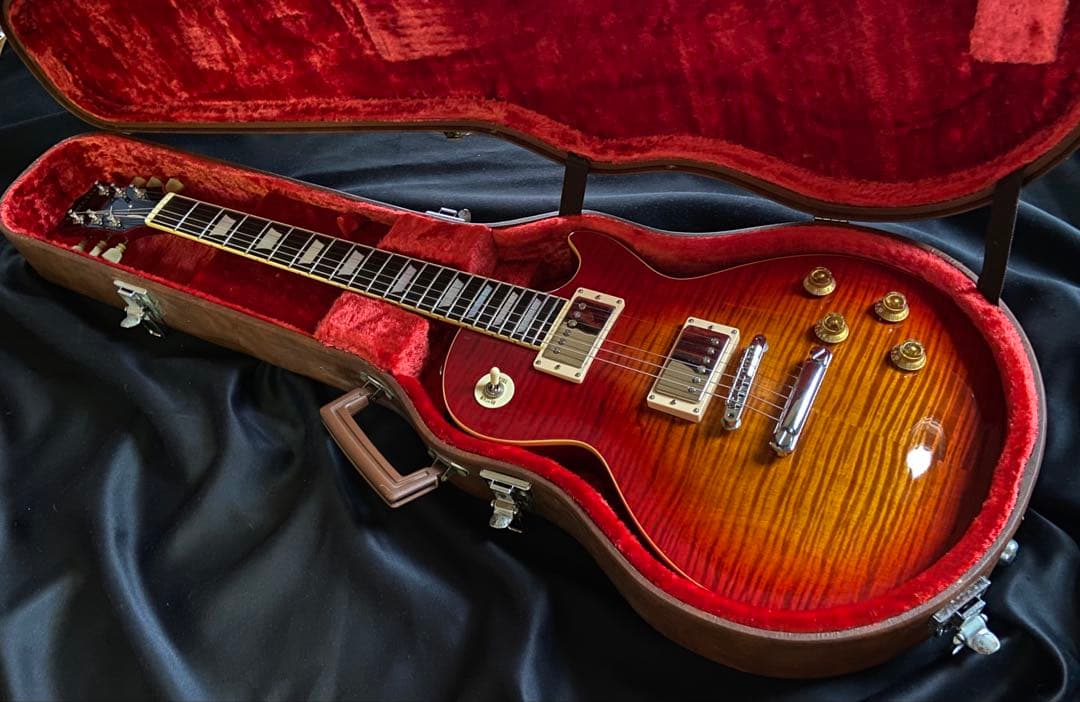 レスポール タイガーフレイムシェクター1993年ホンジュラスローズウッド新品同様