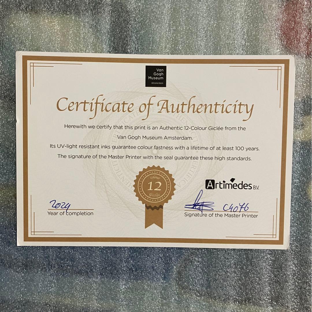 【ゴッホ × ポケモン コラボ】キャンバスアート　カビゴン ゴンベ 金枠XL