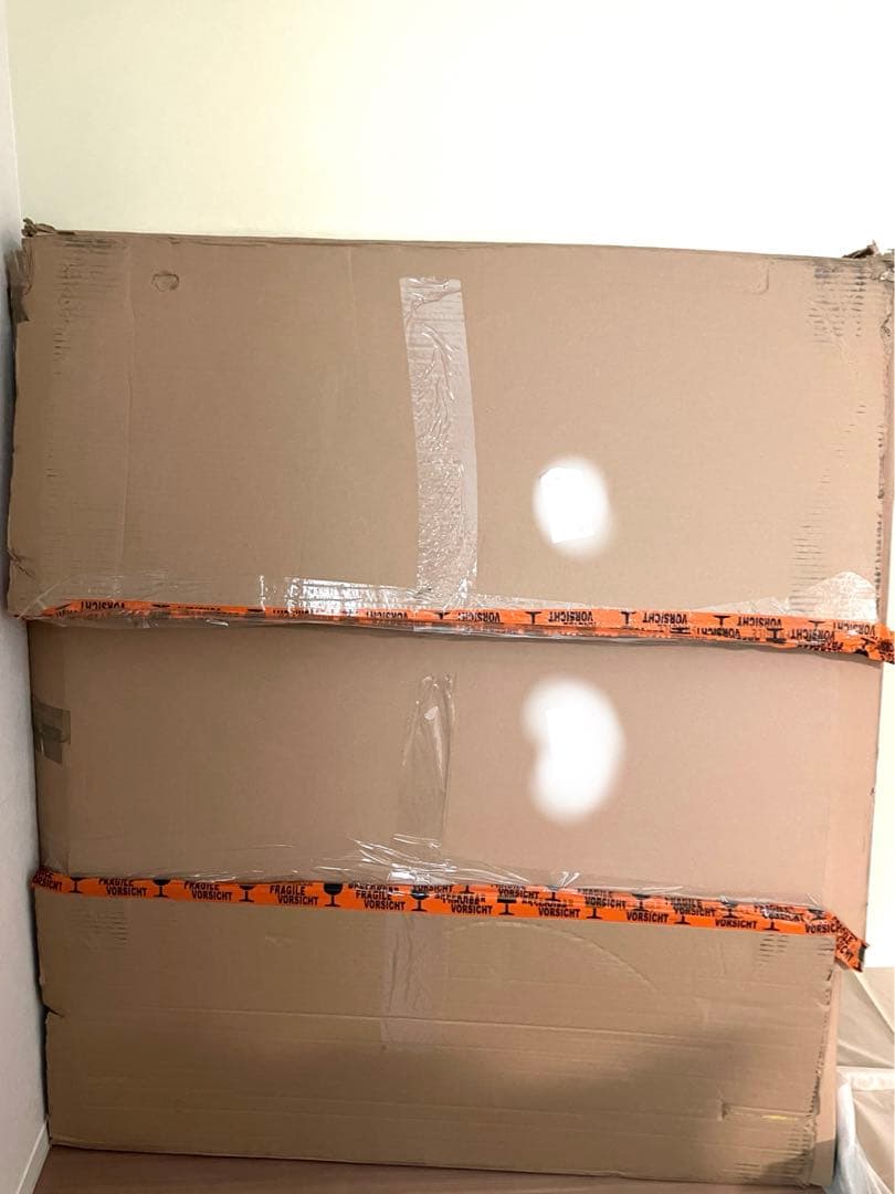 【ゴッホ × ポケモン コラボ】キャンバスアート　カビゴン ゴンベ 金枠XL