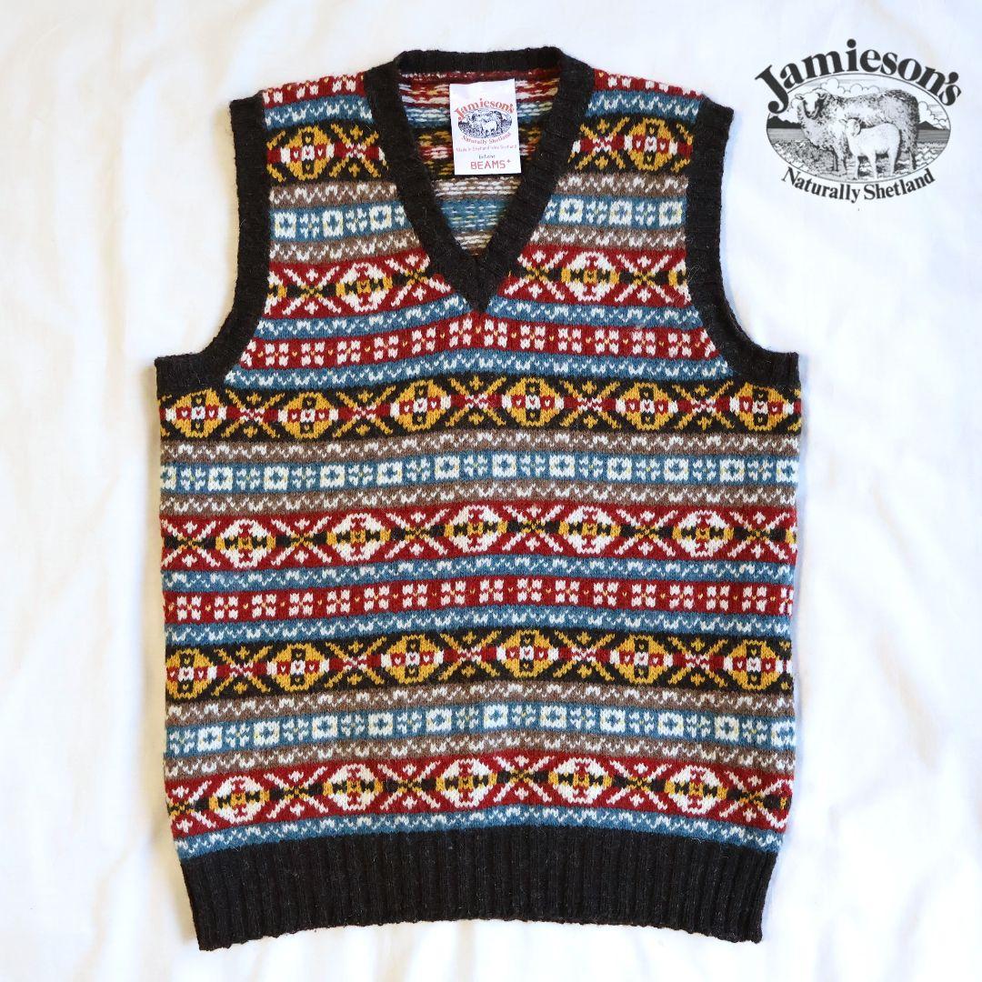 【BEAMS PLUS】Jamieson's ジャミーソンズ フェアアイルベスト