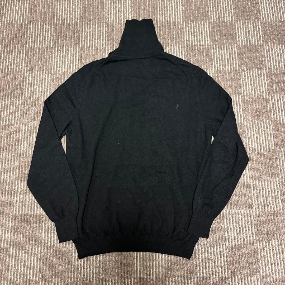 maloマーロのカシミヤ100%タートルネックニットセーター