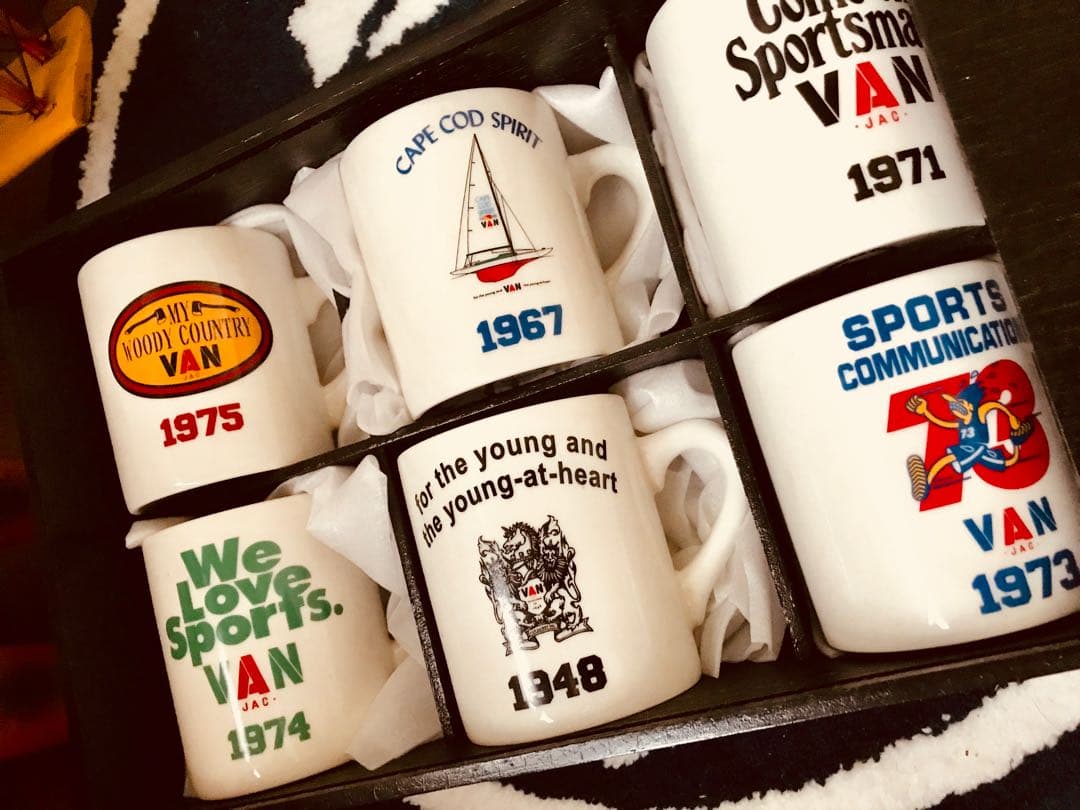期間限定値引VAN JACKET archive マグカップ6個セット