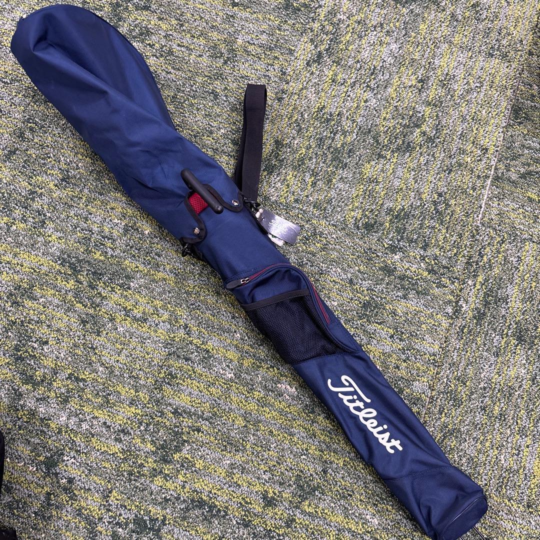 h*y様 未使用美品Titleist ゴルフバッグ ネイビー　タグ付き