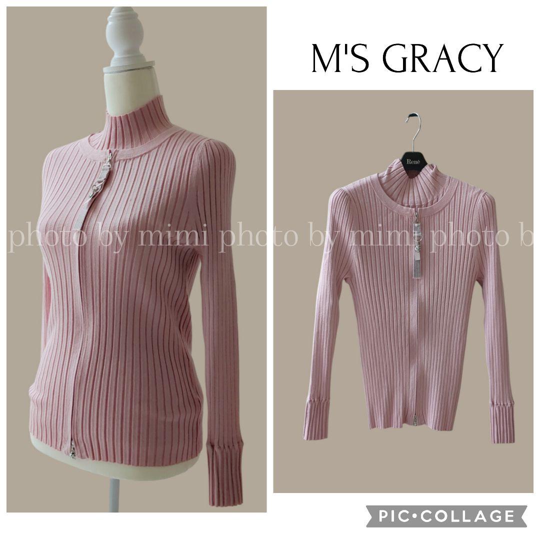M'S GRACY*半袖ニット＆カーディガン アンサンブル