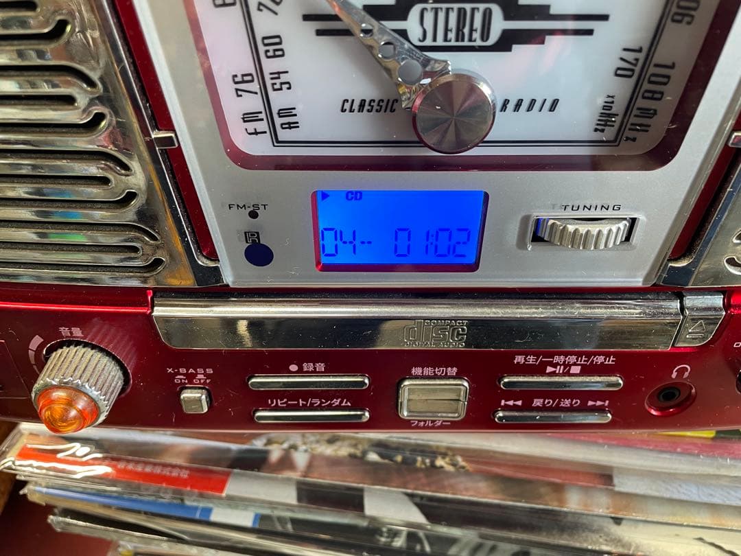 アメリカンポップ　レコードプレーヤー