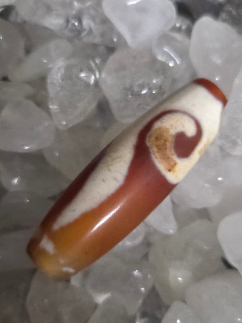 939　天珠　如意天珠　紅玉髄　dzibeads！