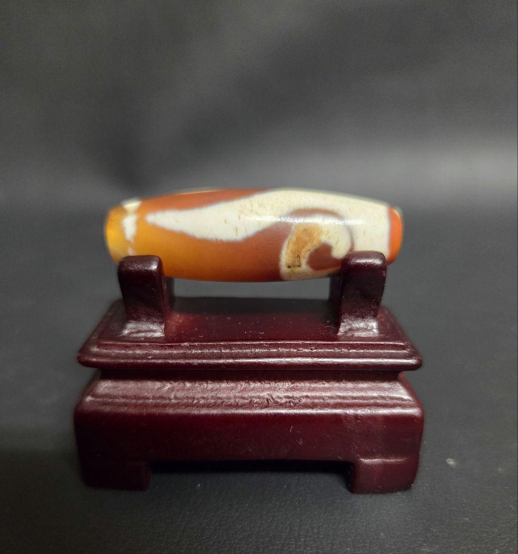 939　天珠　如意天珠　紅玉髄　dzibeads！