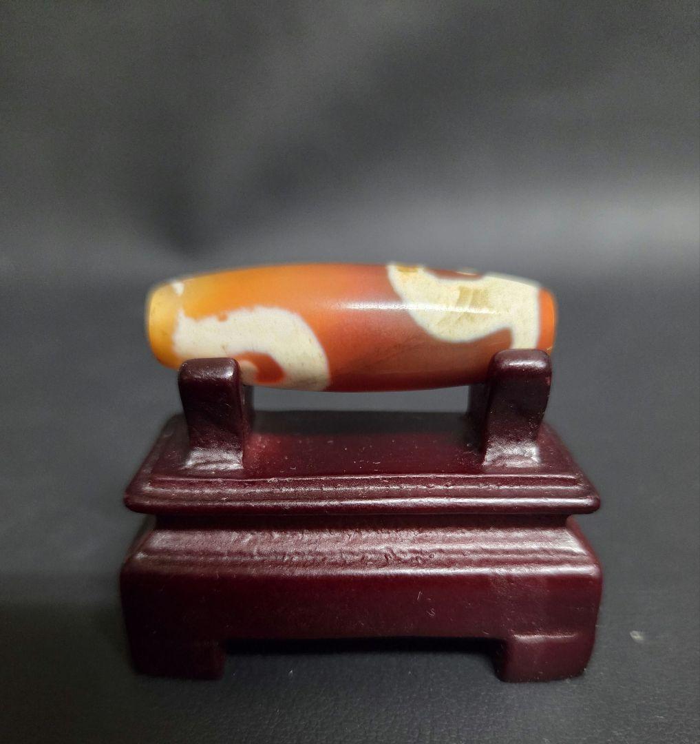 939　天珠　如意天珠　紅玉髄　dzibeads！