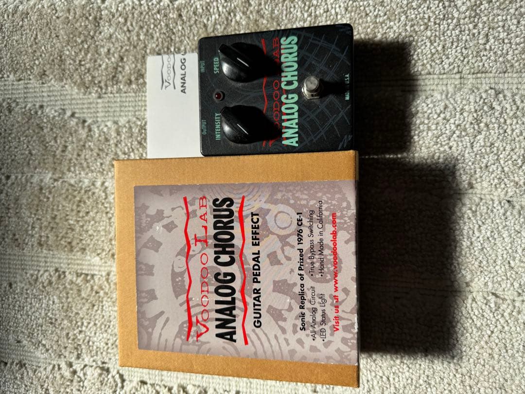 Voodoo Lab Analog Chorus ギターエフェクター