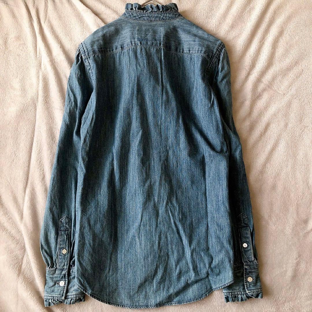 【希少サイズ】Polo Ralph Lauren デニムシャツ ボウタイ