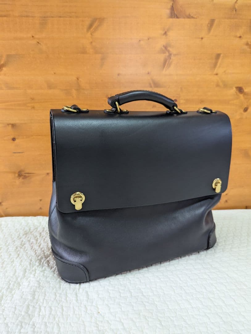 【新品未使用】HERZ メンズ ビジネスバッグ 本革【美品】