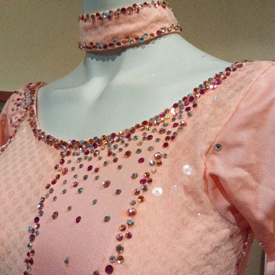 社交ダンス　ドレス　衣装　チャコット　Chacott　ラテンドレス　ワンピース