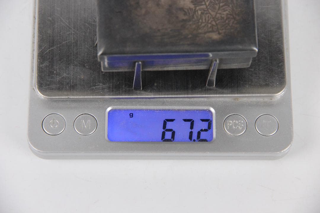 明治 昭和 ベスト 刻印 純銀ボンボ 指輪　重さ67.2g　FF01-07