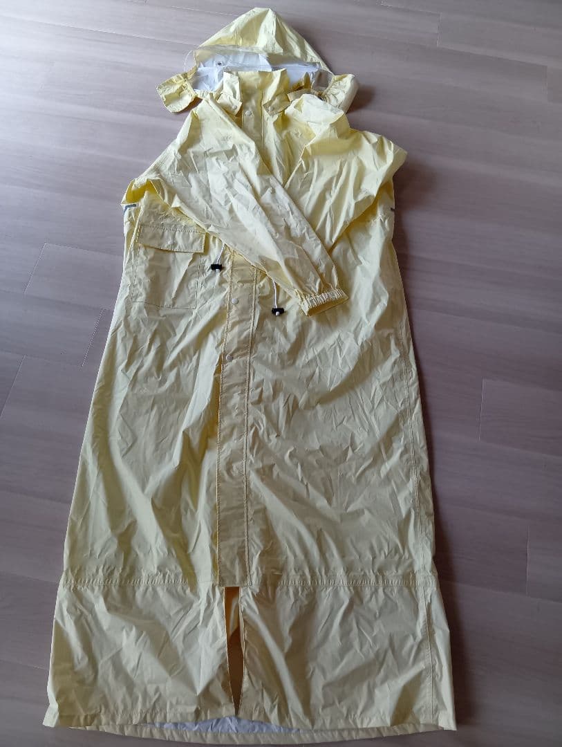 【特注品】着丈160cm 通学用レインコート（男女兼用）
