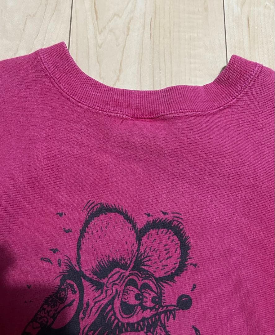 チャンピオン リバースウィーブ USA製 ラットフィンク スウェット