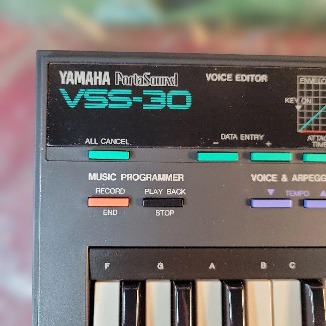 YAMAHA Porta Sound VSS-30元箱付きビンテージ動作品