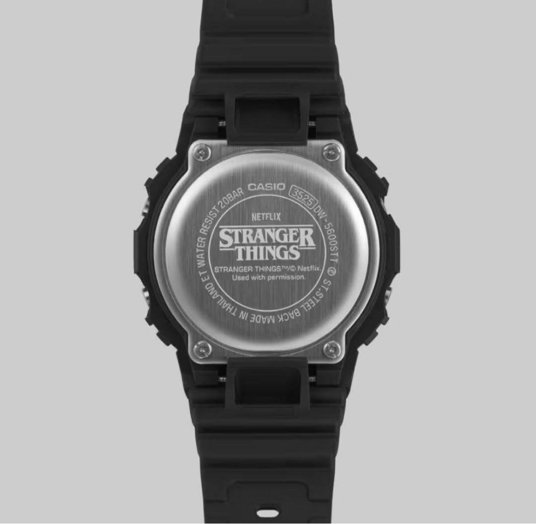 ストレンジャーシングスG-SHOCK カシオ DW-5600STT-1JR