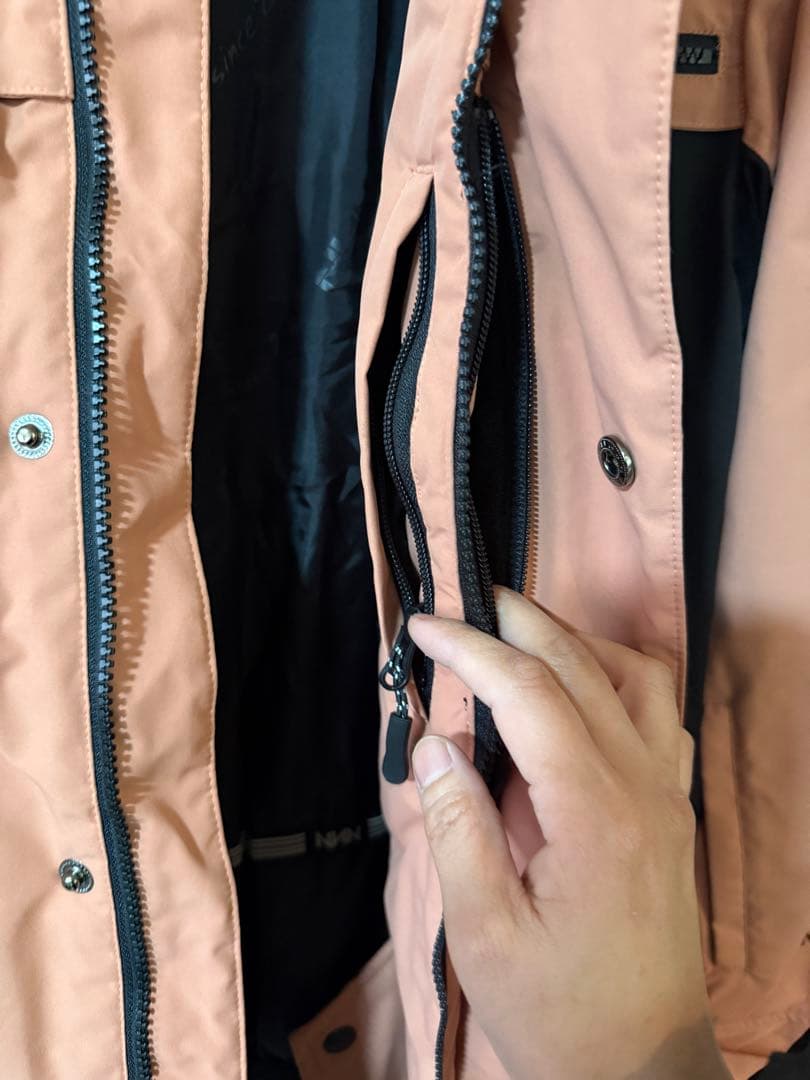 エヌスリーNNN 韓国スノボウェア ジャケット ピンク