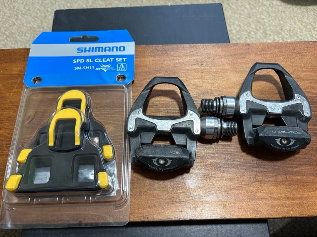 102　デュラエースPD9000 +クリートイエロー未使用