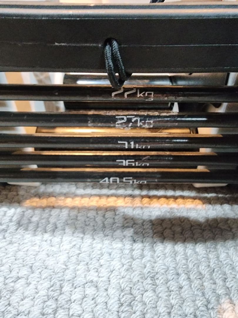 （手渡し限定）FIELDOOR 可変　ダンベル40.5キロ ×2個セット