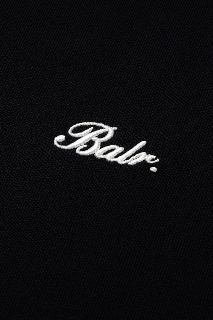 希少✨️ 定価3.5万❣️新品✈️BALR.トレーナー 黒 クルーネック 刺繍
