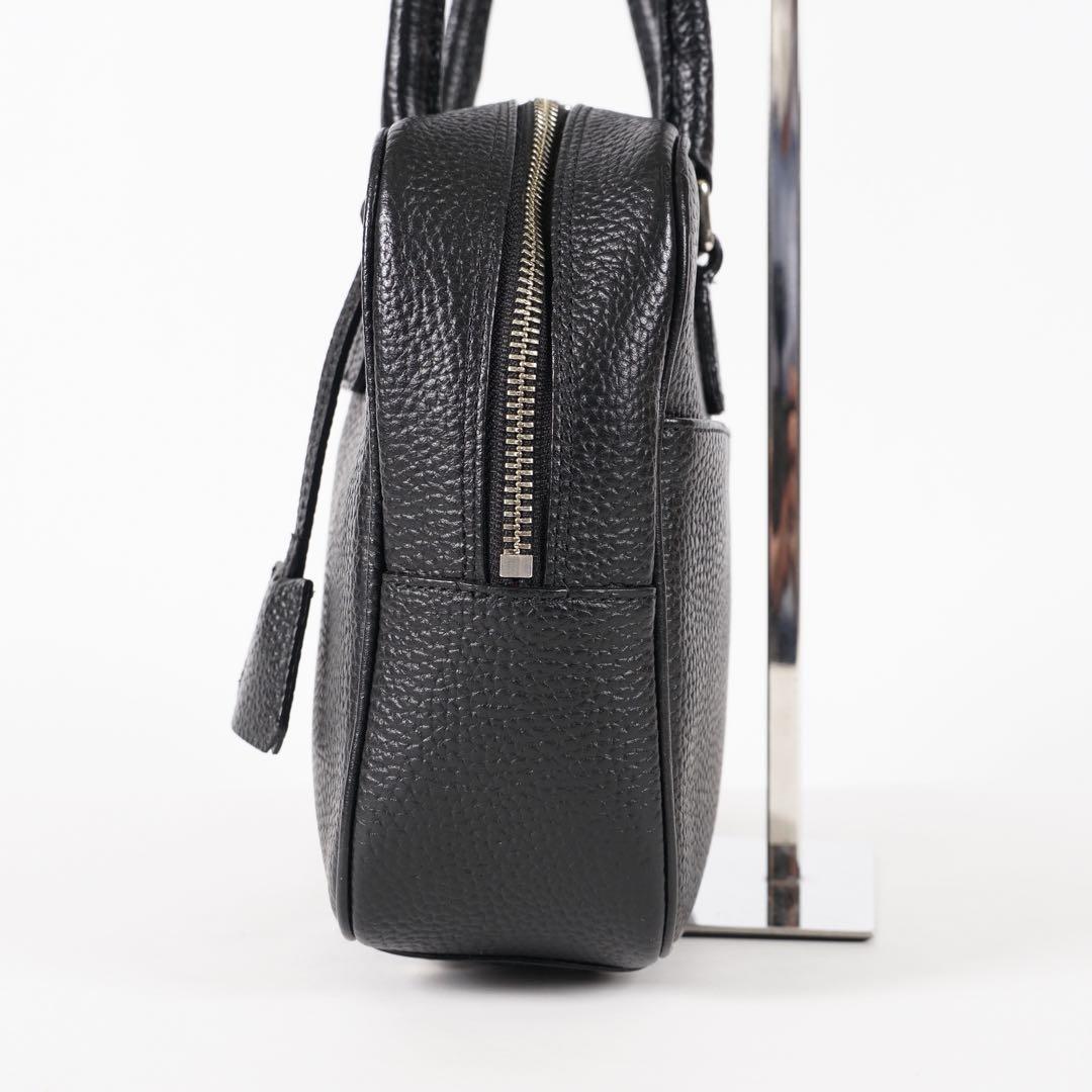 【極美品✨】ADMJ ハンドバッグ レザー ブラック
