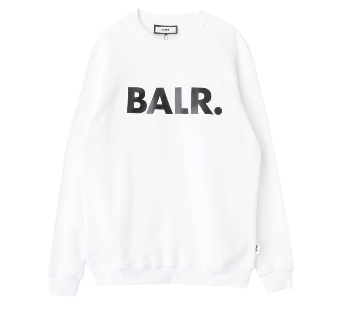 BALR. ボーラー スウェット トレーナー 裏起毛 グレー メンズ
