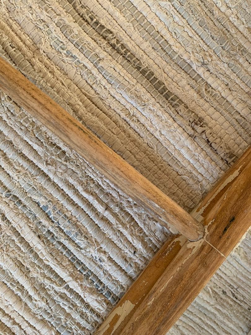 フランスアンティークタオルハンガー※キルトラック※トルション掛け※剥離家具※無垢