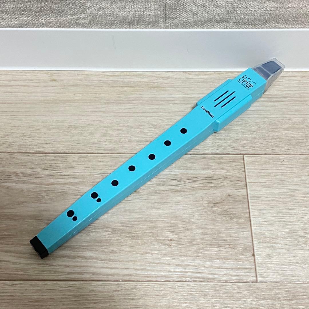 TAHORNG Elefue エレフエ 電子リコーダー ブルー 中古品