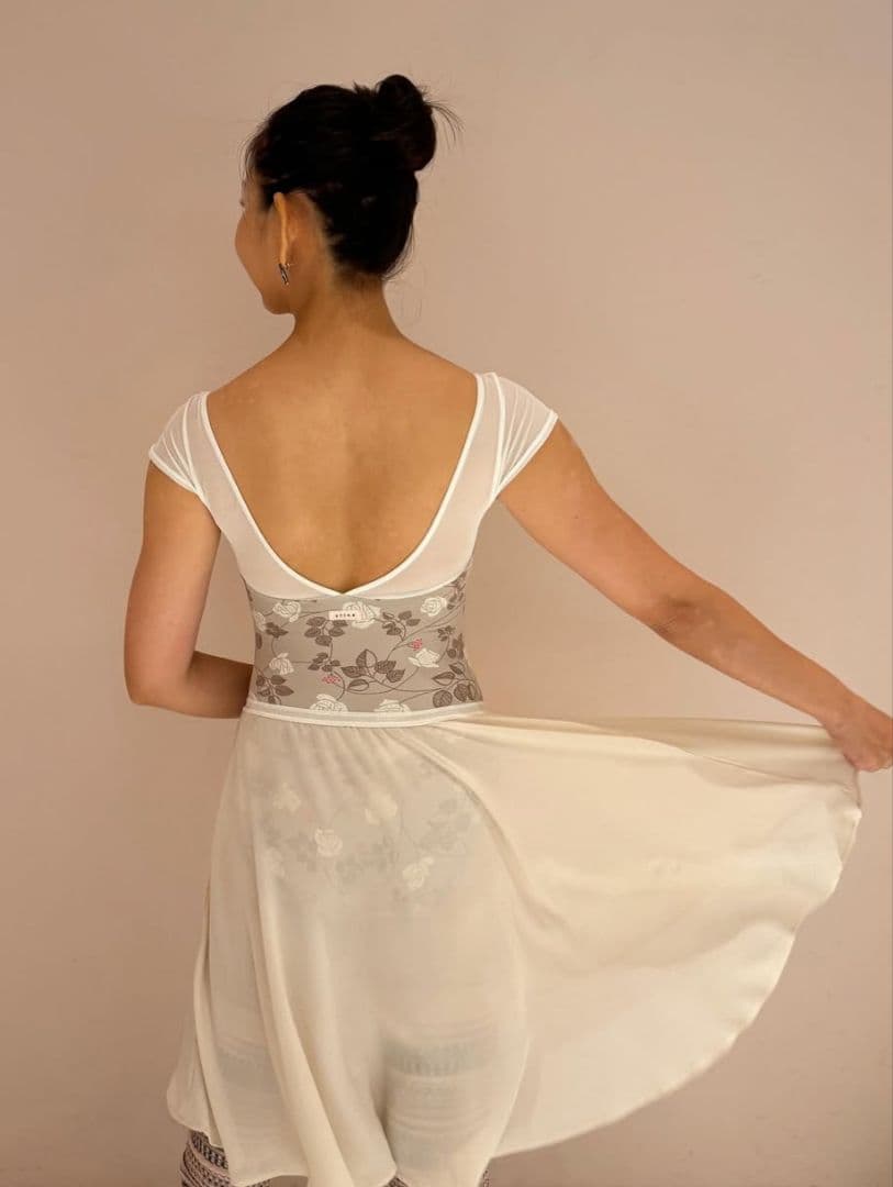 stina レオタード M type H/ mini rose gold