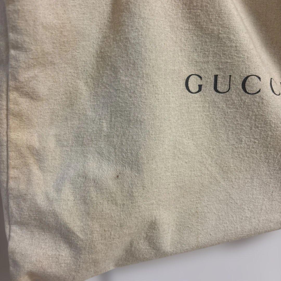 GUCCI 濃茶　バックスキン　バンブーバッグ
