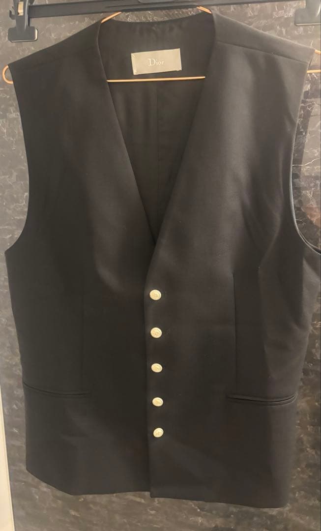 DIOR HOMME★デザインボタンジレ★ベスト50★レディースOK