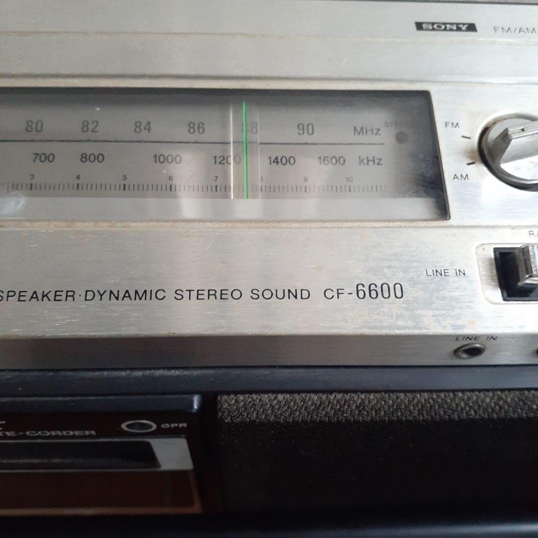 SONY CF-6600 ラジカセ