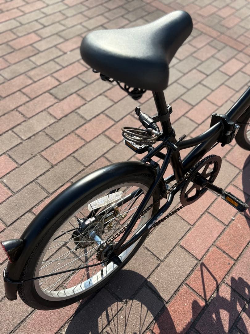 ブラッキー折り畳み自転車(20㌅)配達出来ます。お引き取り大歓迎！