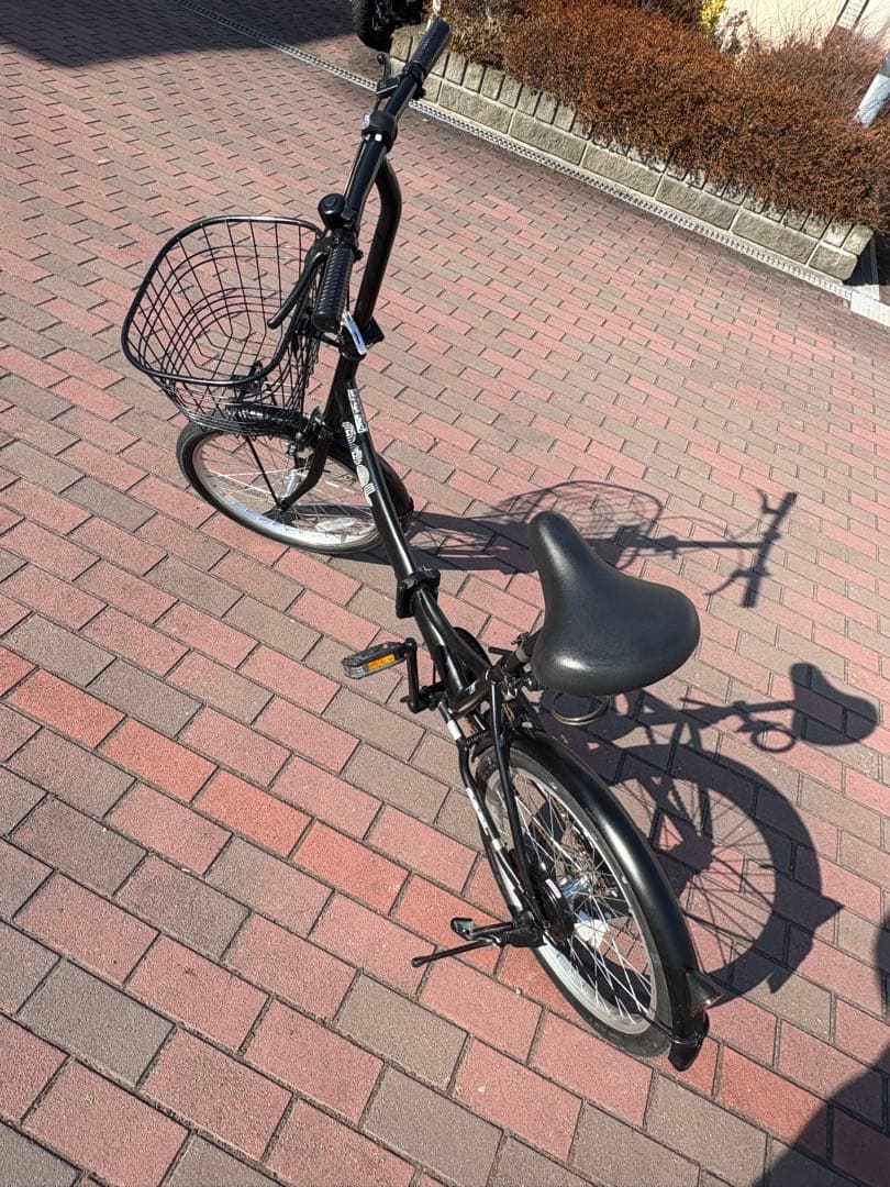 ブラッキー折り畳み自転車(20㌅)配達出来ます。お引き取り大歓迎！