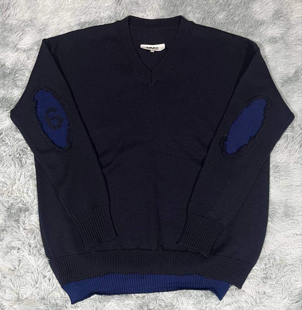 MM6 Maison Margiela Ｖネックニット
