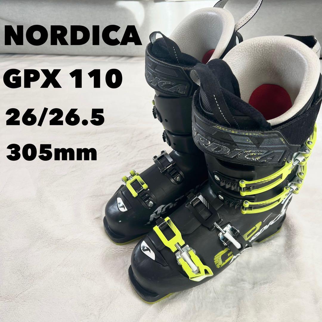 Nordica GP X 110 スキーブーツ　ブラック　 26.5cm